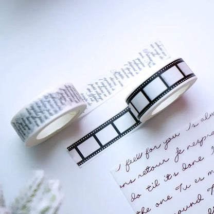 Minimalist Letter Washi Tape